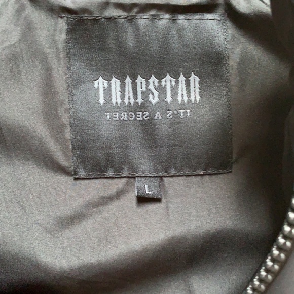 Trapstar Irongate T Badge Gilet Black - Picture 2 of 3